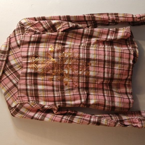 Pink plaid shirt - Picture 4 of 5